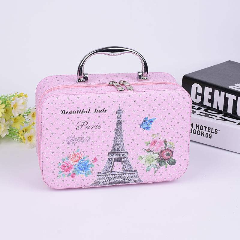 Functional cosmetic bag