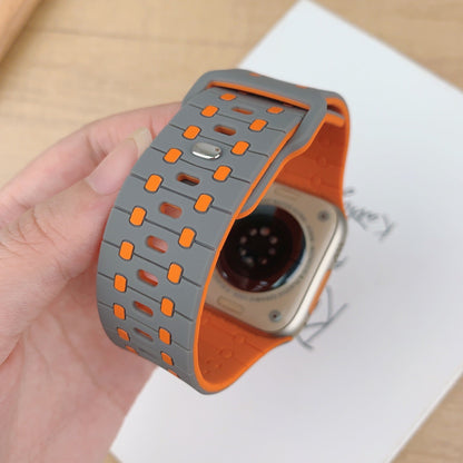 Dynamic Series Three-Color Silicone Watch Strap