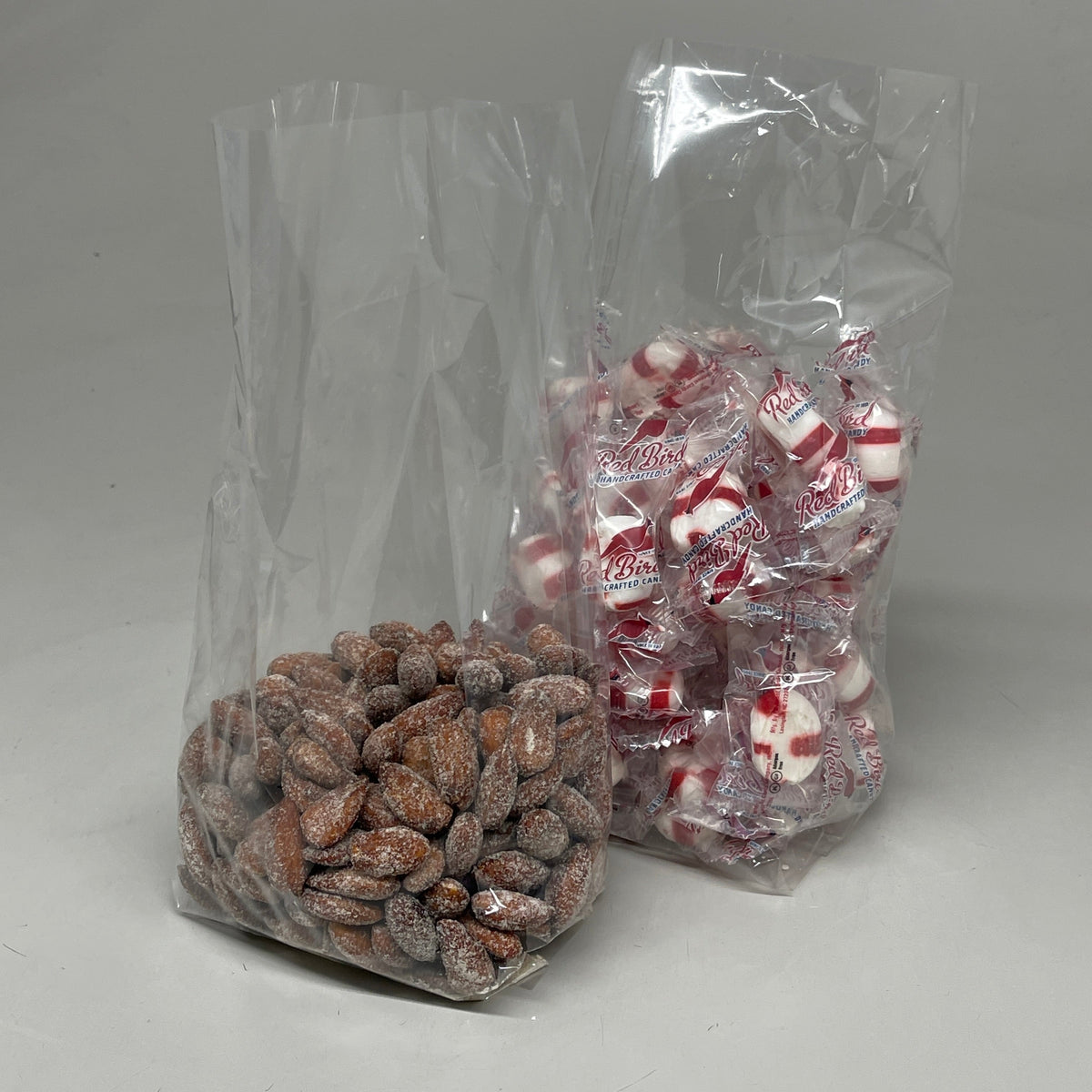 (100 PACK) Clear Gusseted Poly Plastic Bags Candy Cookie 1.5 Mil 4.5"x 2.75"x 10.75"