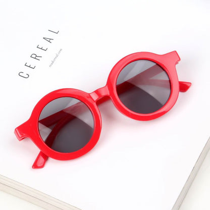 Children's Round Sunglasses Decorative Glasses UV Protection