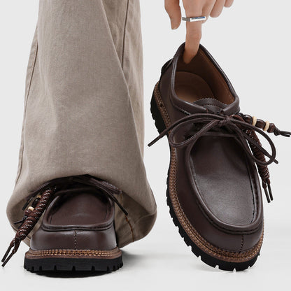 British-style Vintage Casual Mens Shoes