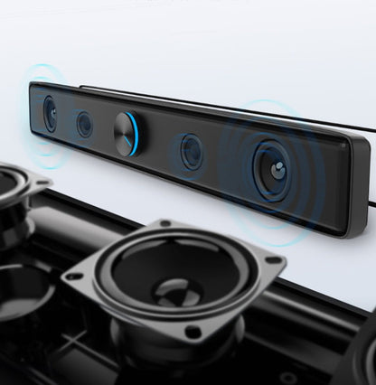 Long speaker notebook mobile phone desktop audio