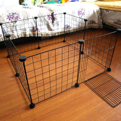 Splicing Teddy isolation door rabbit cage