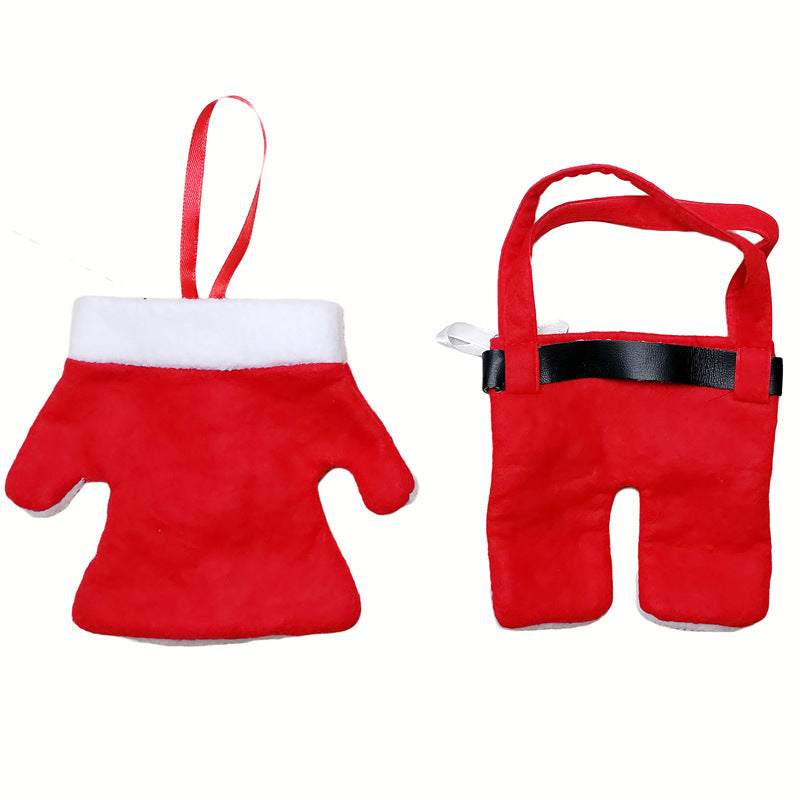Christmas Knife and Fork Bag Tableware Set