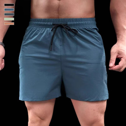 Summer Thin Breathable Running Shorts Men