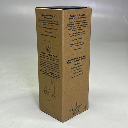 GROVE CO (4 PACK) Reusable Room Spray Bottle 8 fl oz, Clear Glass GR-324-9852