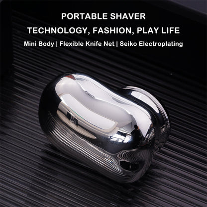 Mini USB Rechargeable Electric Shaver for Men