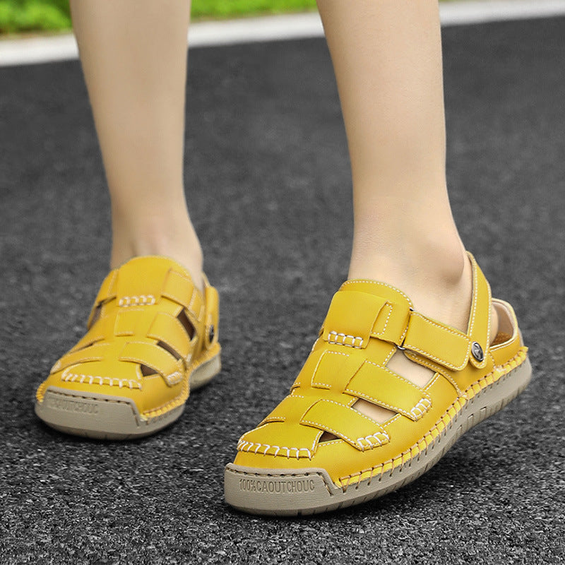 Fashionable Womens Sandals Slide-on Style For Outdoor Wear