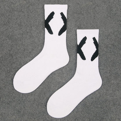 Men and women street sports socks