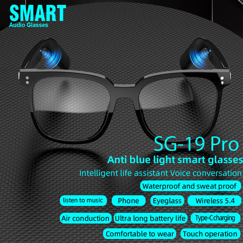 Smart Glasses Smart Eyewear Step Into The World High Definition UV Resistant Lenses HIFI Sound