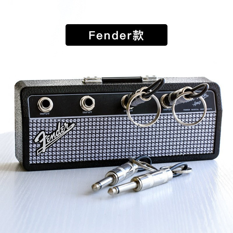 Marshall Fender Guitar Speaker Storage Gift Base Keychain