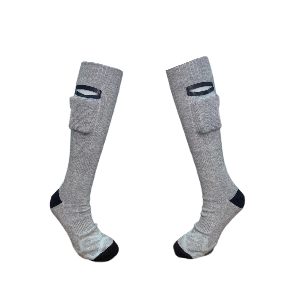 Hot socks for winter warmth, electric socks with USB charging, long tube, cold resistant socks for men and women, warm feet for winter heating