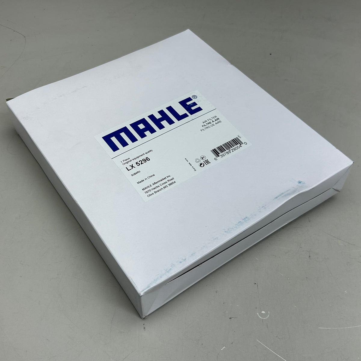 MAHLE Air Filter Replacement Part For Subaru LX5296