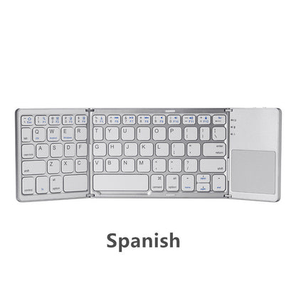 Ultra-thin Tri-fold Folding Touch Keyboard