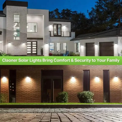 126 LED Solar Outdoor Lights Cold White Motion Sensor 270° Wide Angle Lighting Security Solar Powered Flood Lights