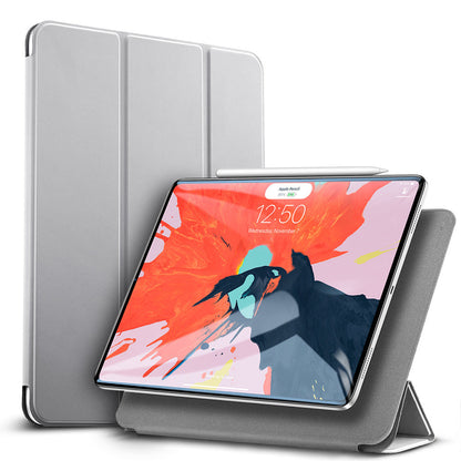 Magnetic Smart Case for iPad Pro 11 - Trifold Stand, Rubberized Cover