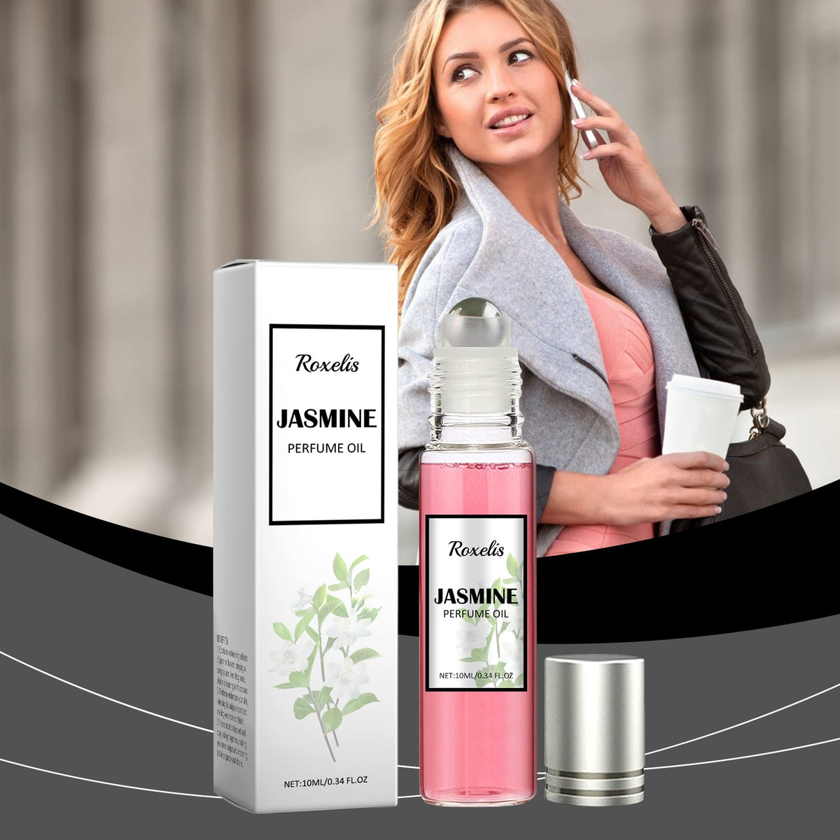 Women's Pheromone Ball Jasmine Perfume Lasting Fragrance Flower Fruit Fresh Charm Fresh Light Fragrance