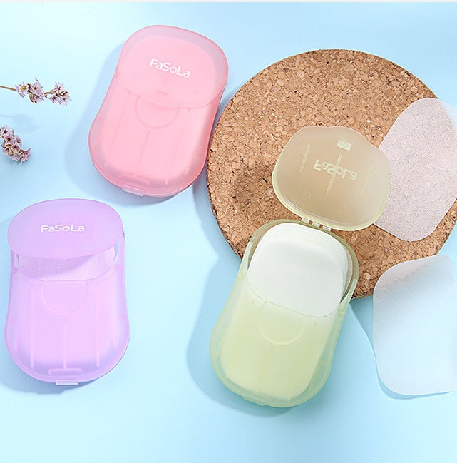 Disposable Mini Soap Tablets Travel Use