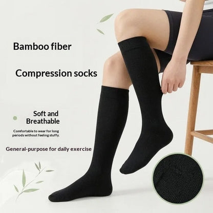 Womens Casual Bamboo Fiber Compression Socks