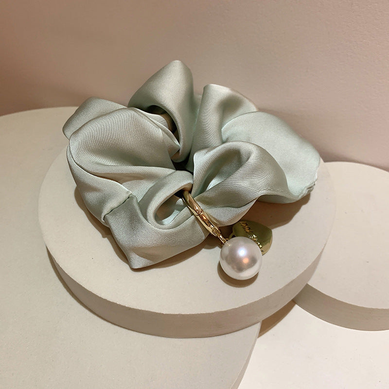Solid Color Elegant Flower Hair Ring