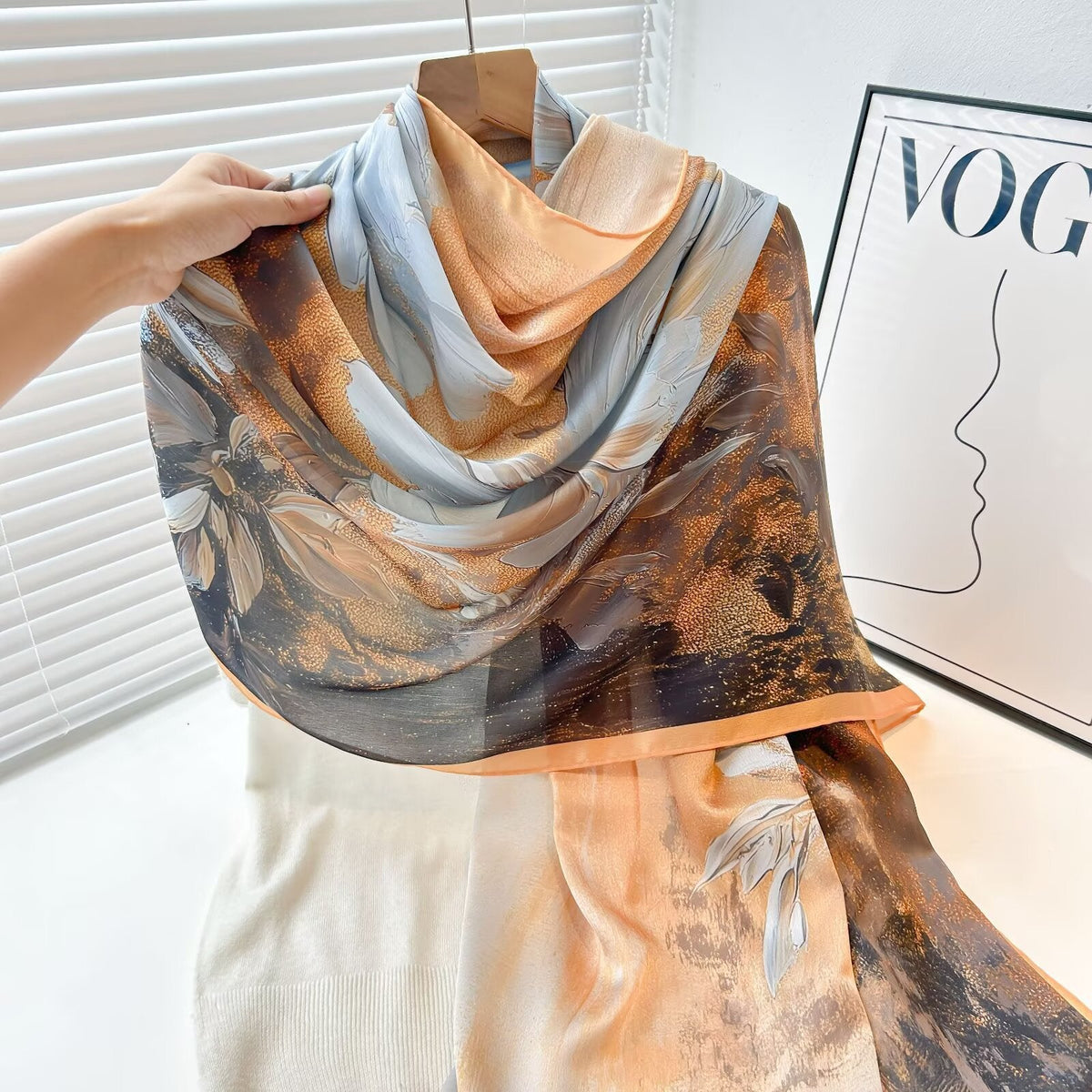 Silk Sun-protection Versatile Beach Scarf