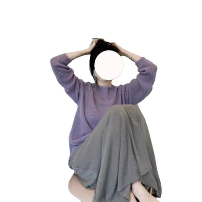 Thin Loose And Lazy Style Pullover Top