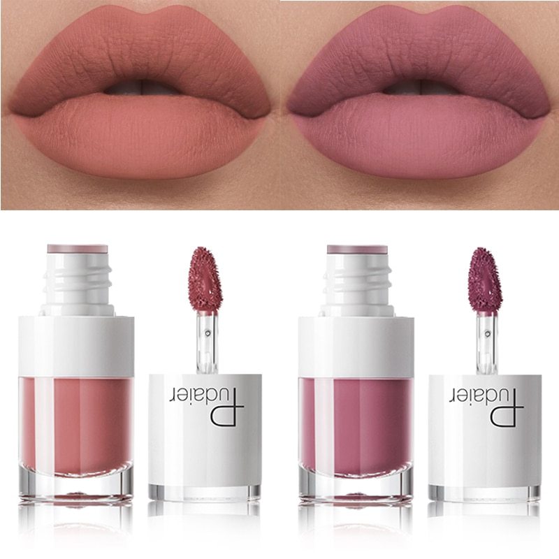 Matte Lip Gloss 16 Colors, Lasting Moisturizing