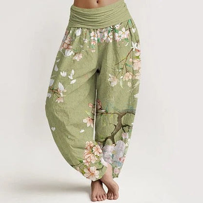 Women's Cotton Direct-print Springsummer Trousers