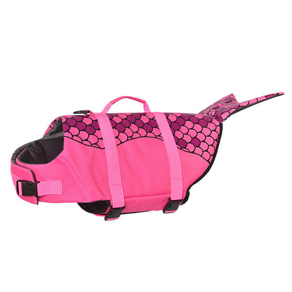 Shark Pet Life Vest Dog Swimming Clothes