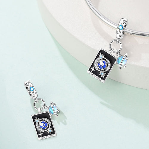 Trendy Silver-plated Beaded Bracelet