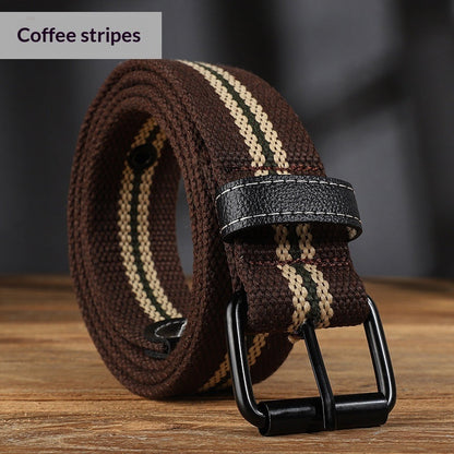 Unisex Thickened Canvas Belt