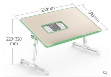 Adjustable Foldable Laptop Desk Stand for Bed and Standing