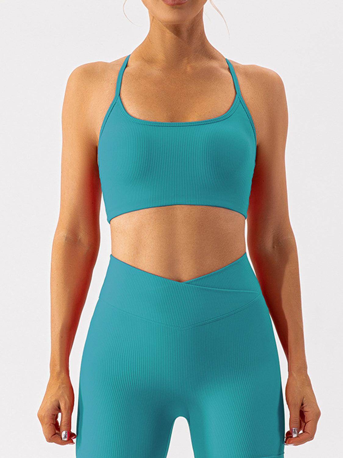 Spaghetti Strap Active Bra for Comfortable Everyday Wear