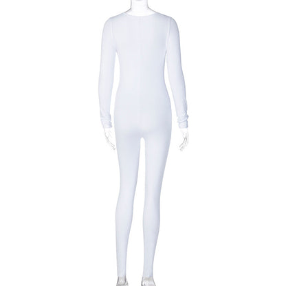 FQLWL Fall Winter Long Sleeve Sexy Rompers
