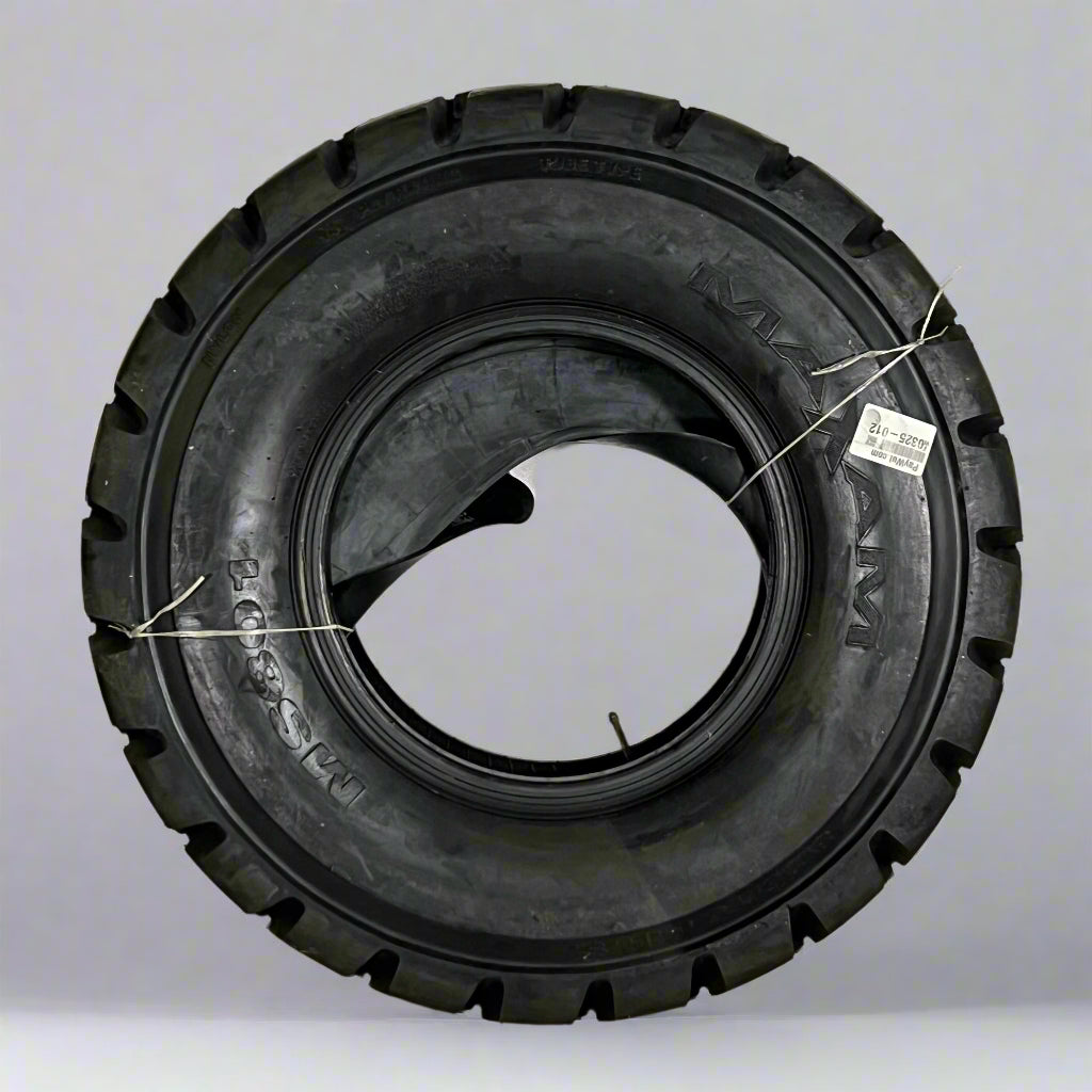 MAXAM Industrial & Forklift Tire Dot 0523 Sz 8.25-15 N.H.S Black MS801
