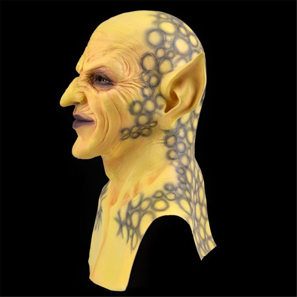 Halloween imp demon mask headgear