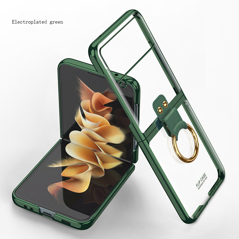 Mobile Phone Case Folding Simple And Creative Frosted Hard Shell Solid Color
