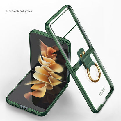 Mobile Phone Case Folding Simple And Creative Frosted Hard Shell Solid Color