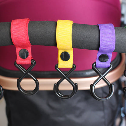 3 Pcs Yoya Baby Stroller Accessories Organizer Hooks Pram Pushchair Hanger Hanging Carriage Double Promotion