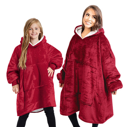 Warm cashmere blanket