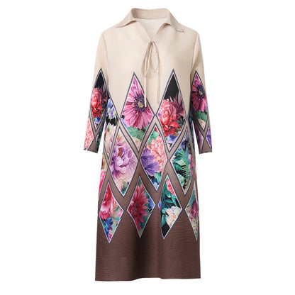 High-end Western Style Middle-aged Mother Dress