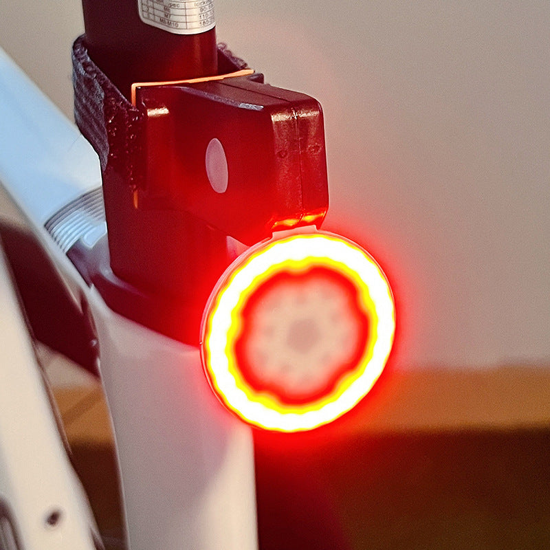 Bicycle Taillight Flashing Cute Cartoon