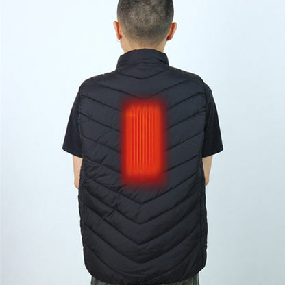 Electric Clothes Heater Band Winter Outdoors For Men And Women One Drag Three Vest Clothing