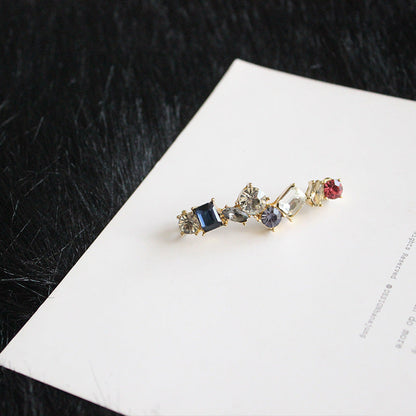 Gemstone white shoes accessories shoe buckle
