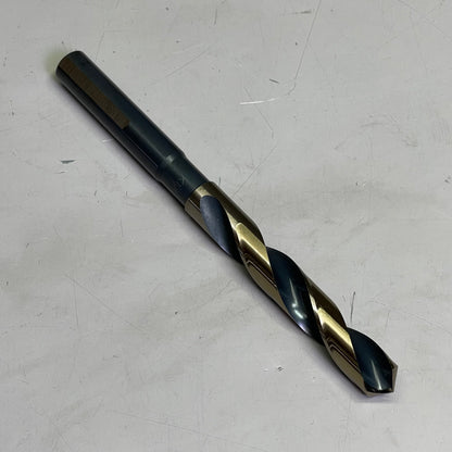 KIMBALL MIDWEST Super Primalloy Reduced Shank S&D Drill Bit 33/64"Dia x 6"L