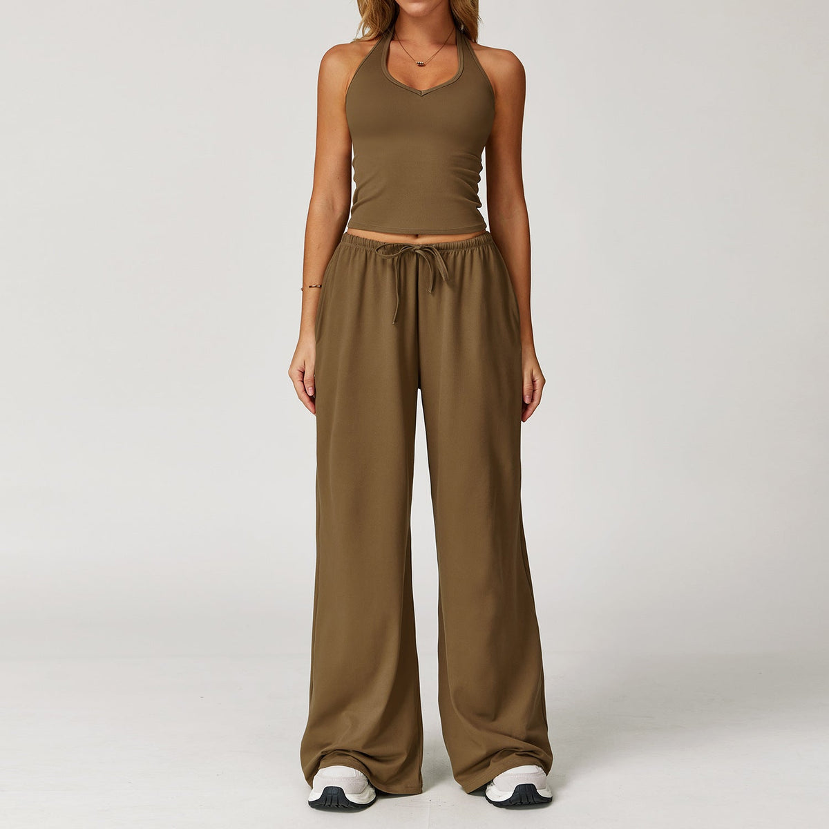 Brushed Yoga Set Quick-drying Workout Outfit