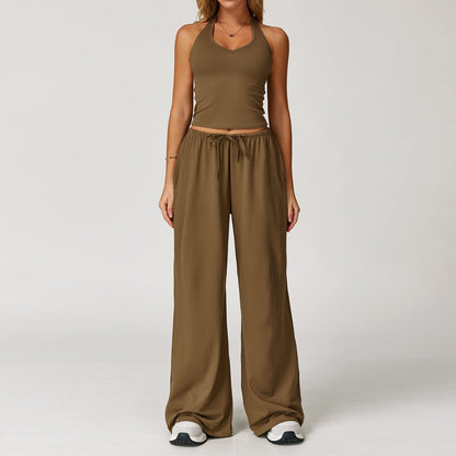 Brushed Yoga Set Quick-drying Workout Outfit