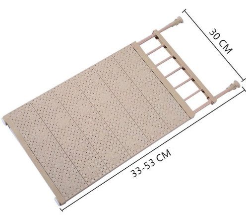 Adjustable Wall Mounted Kitchen Storage Rack