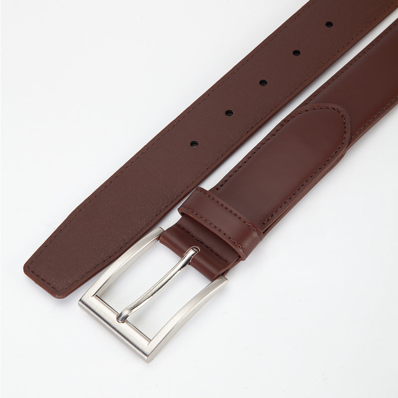 Mens Casual All Matching Leather Belt