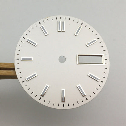 Seiko-modified Watch Dial With Luminous Numerals
